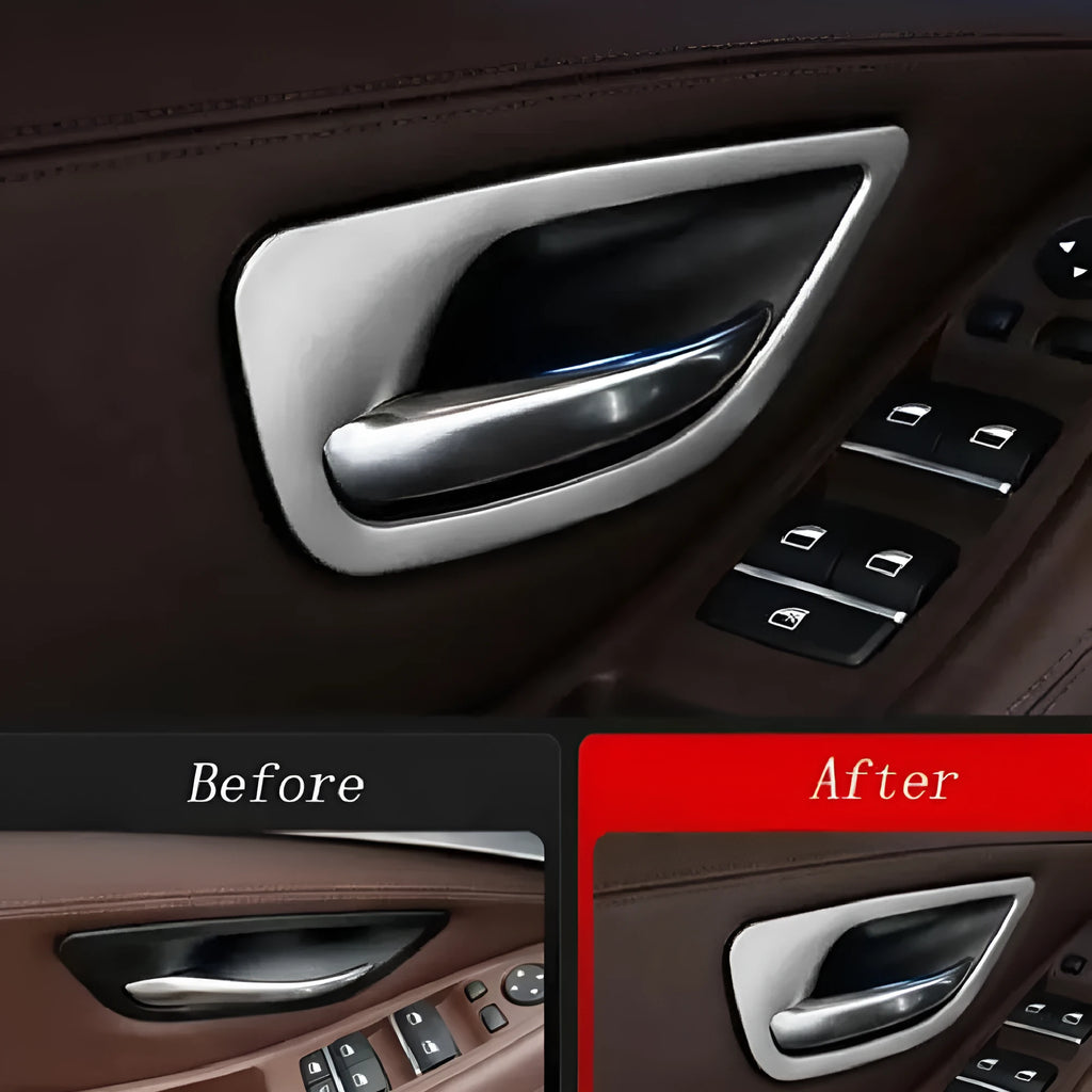 BMW 5 Series interior door handle decorative trim strips for 2011-2017 models