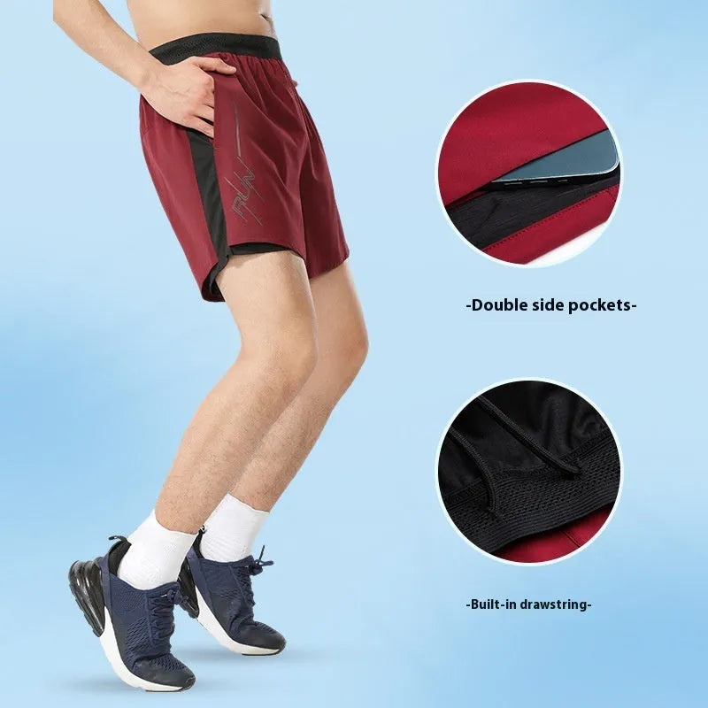 Men's solid colour polyester basketball shorts with low waist, shown in multiple colour options.
