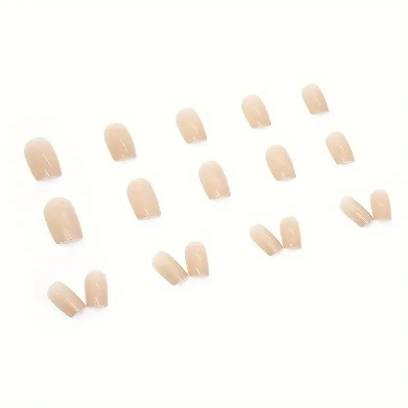 Plastic fashion armour accessories set in MY119 solid colour with nail art components