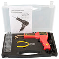 Plastic repair welding gun with LED light for car bumper and thermoplastic component repairs