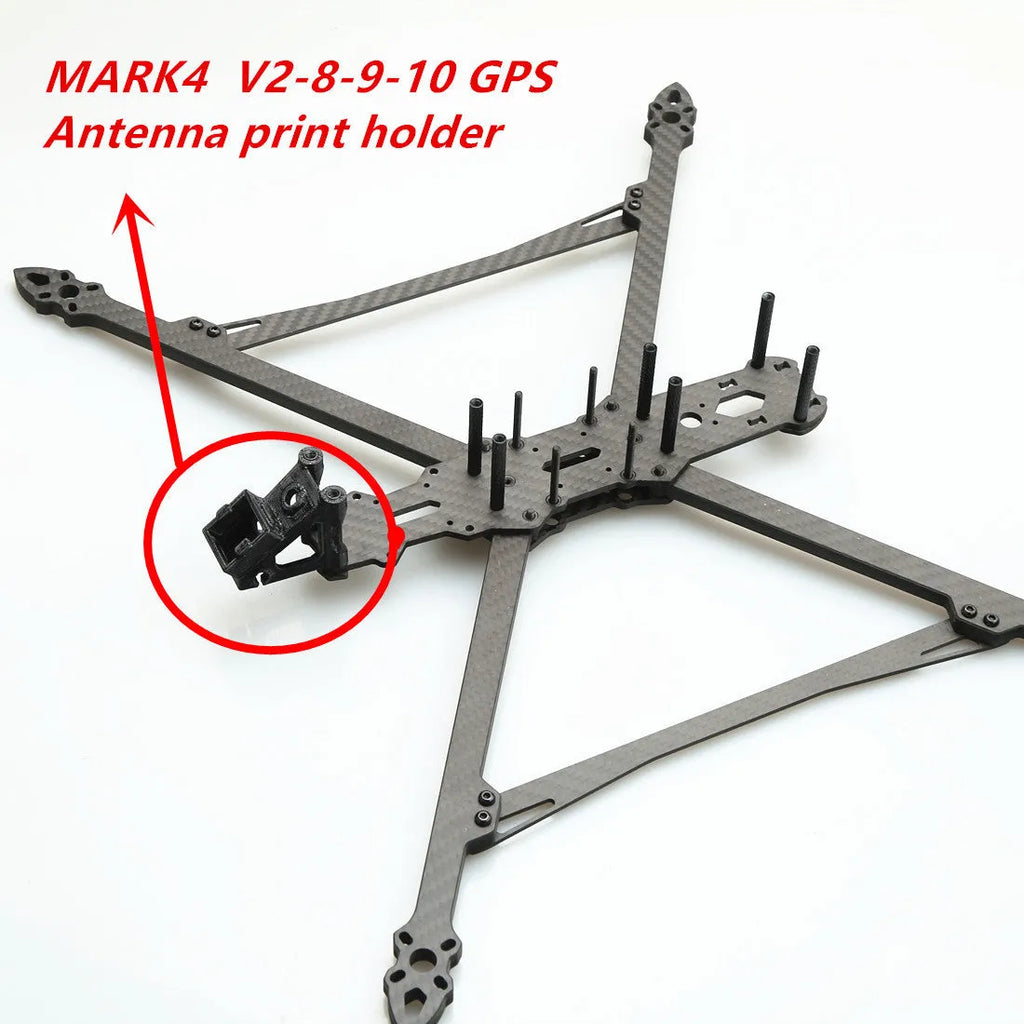 GPS seat plastic base for 20mm antenna pedestal mount printing part