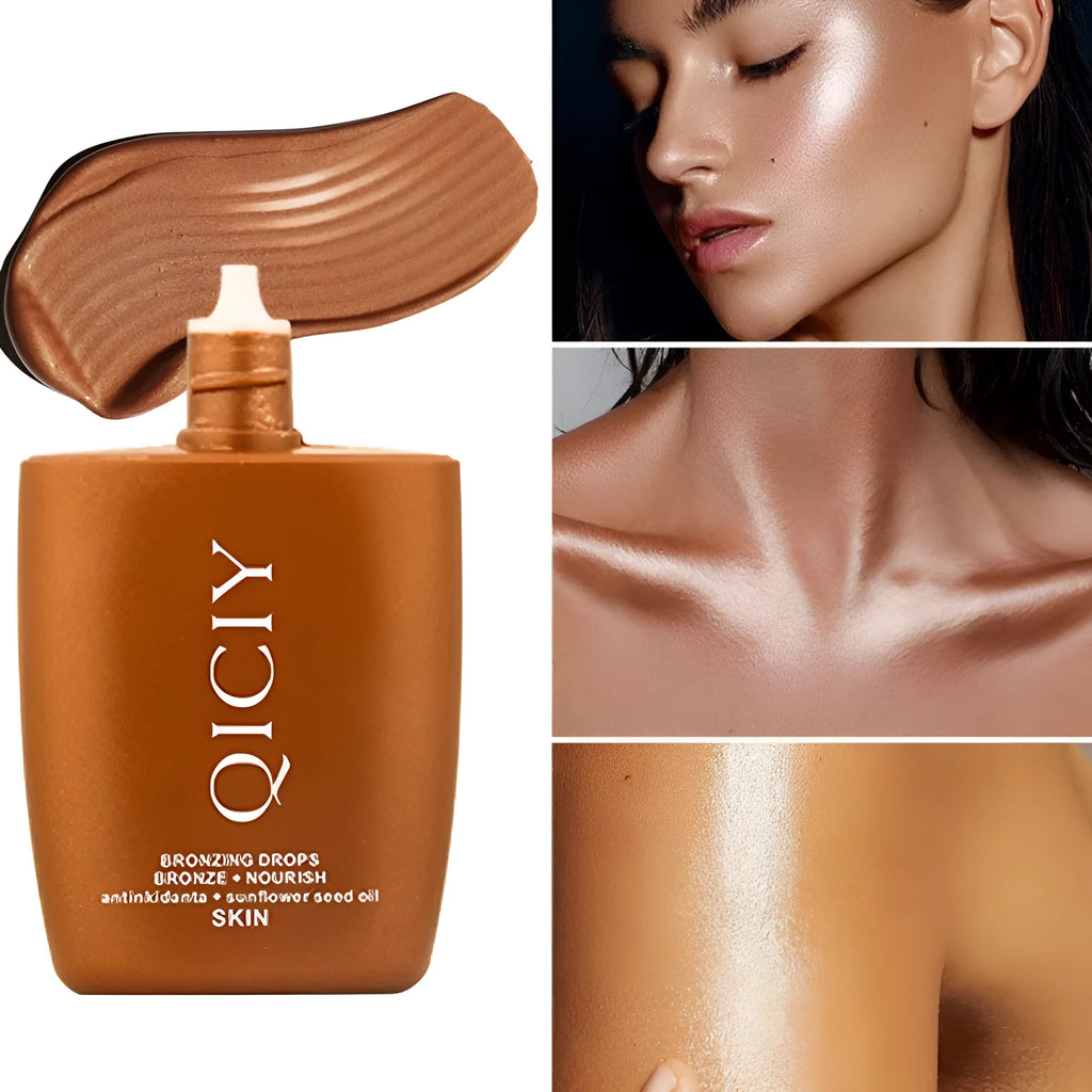 30ML face and body highlight contour liquid cream in four colour options for natural brightening