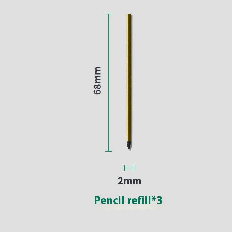 Loose Spiral Notebook Filling Paper refill core with 64 pages and metal pen refills for 6-hole binders