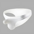 Men's thin solid colour nylon underwear with low waist design in multiple colour options