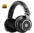 Wired noise reduction monitor headset with 40mm driver and dual 3.5mm/6.5mm plugs on black background