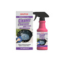 120ml spray bottle of barbecue grill cleaning agent for rack grease and char removal