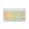 10-inch wireless Bluetooth keyboard with colourful LED backlighting for tablets and mobile phones