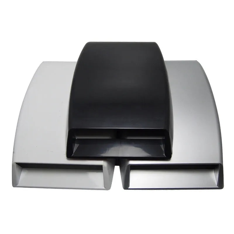 ABS plastic car dashboard decorative vent in black silver or white colours