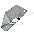 Gray household electric office hot compress physiotherapy blanket 30x60cm with EU plug