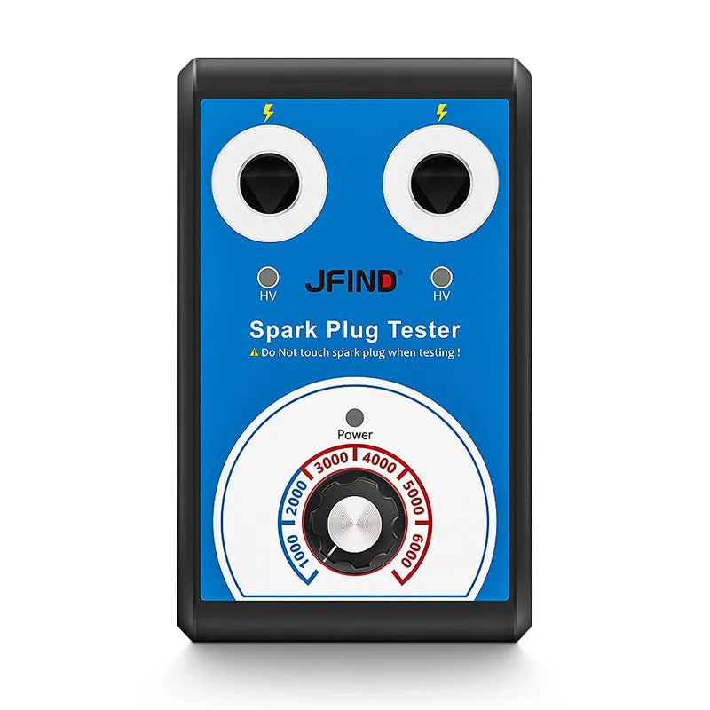 Car double hole plug ignition system detector for spark plug testing with American and European standard compatibility