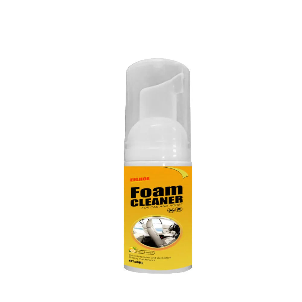 30ml multi-purpose foam cleaner bottle for car interior seats and ceilings