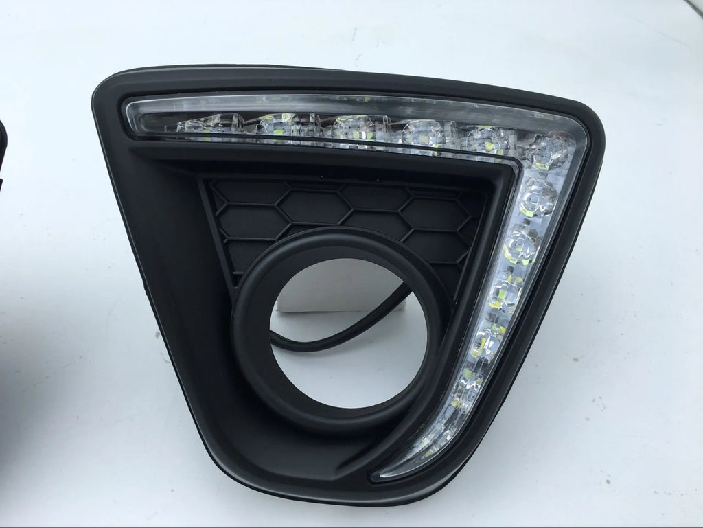 Mazda CX-5 daytime running light LED bulb set with electroplated housing and multiple light configuration options