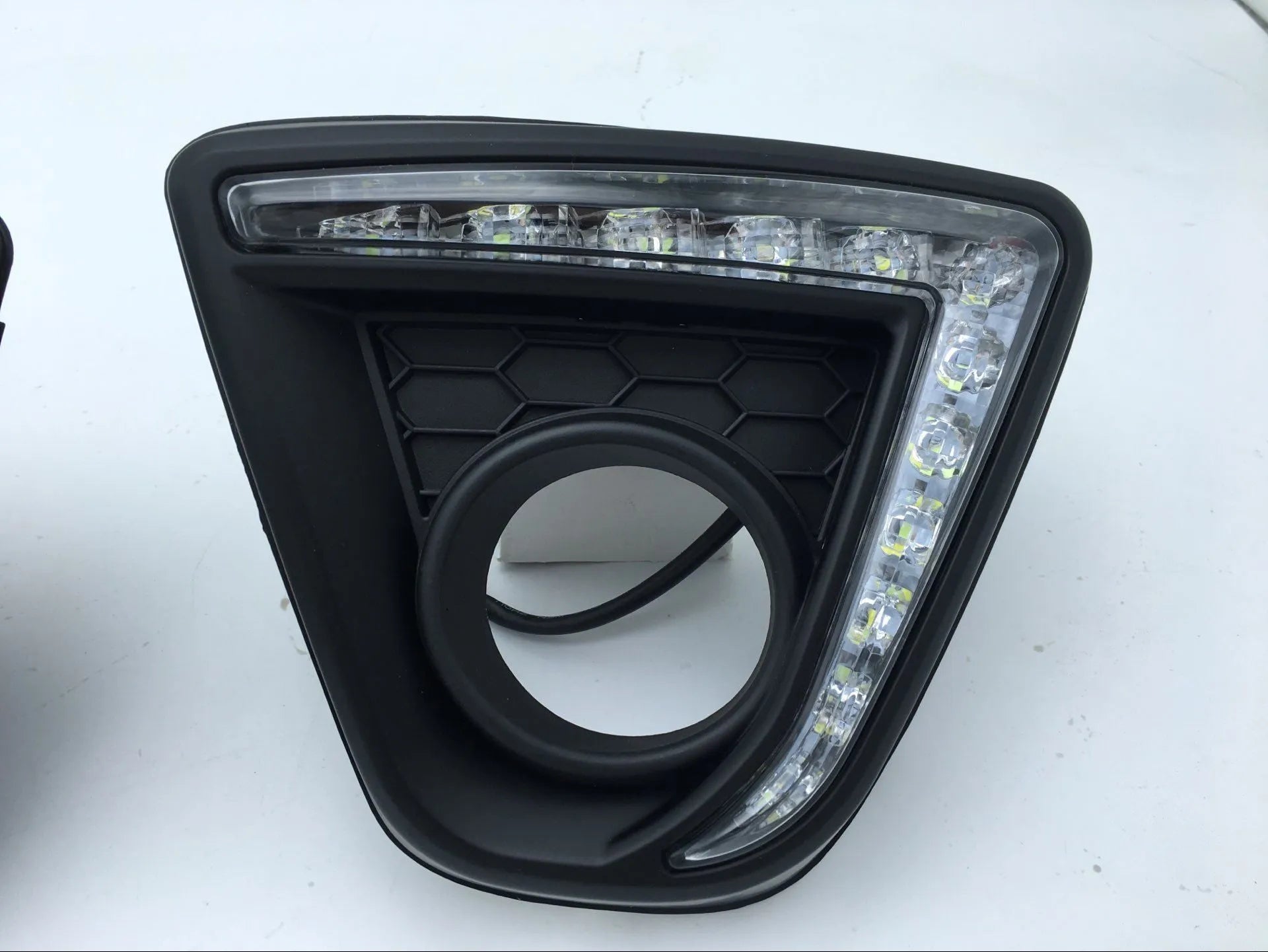 Mazda CX-5 daytime running light LED bulb set with electroplated housing and multiple light configuration options