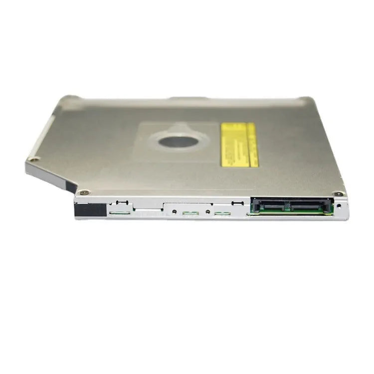 Silver internal optical drive for Apple MacBook Pro 13-inch laptop showing SATA connectors
