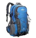 Green polyester outdoor backpack with 20-35 litre capacity for running and hiking