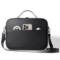Black superfibre MR glasses storage box for Apple Vision Pro headset protection