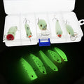 3D fluorescent simulation hard fishing bait artificial lure with submerged luminous design