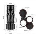One Point Four car cup holder with retractable adjustable bottom in carbon fibre black