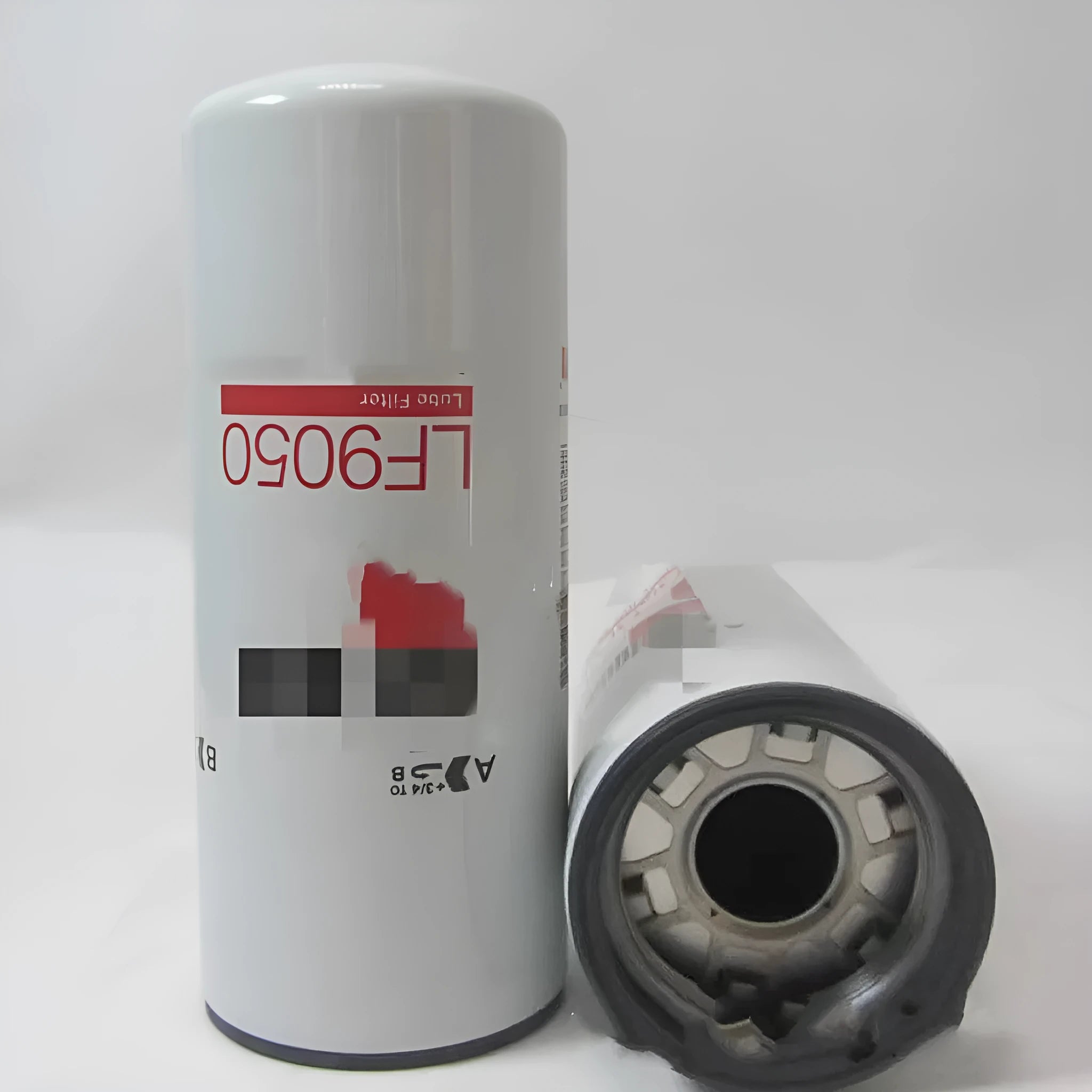 White metal diesel filter element with folding design for automobile engine oil filtration