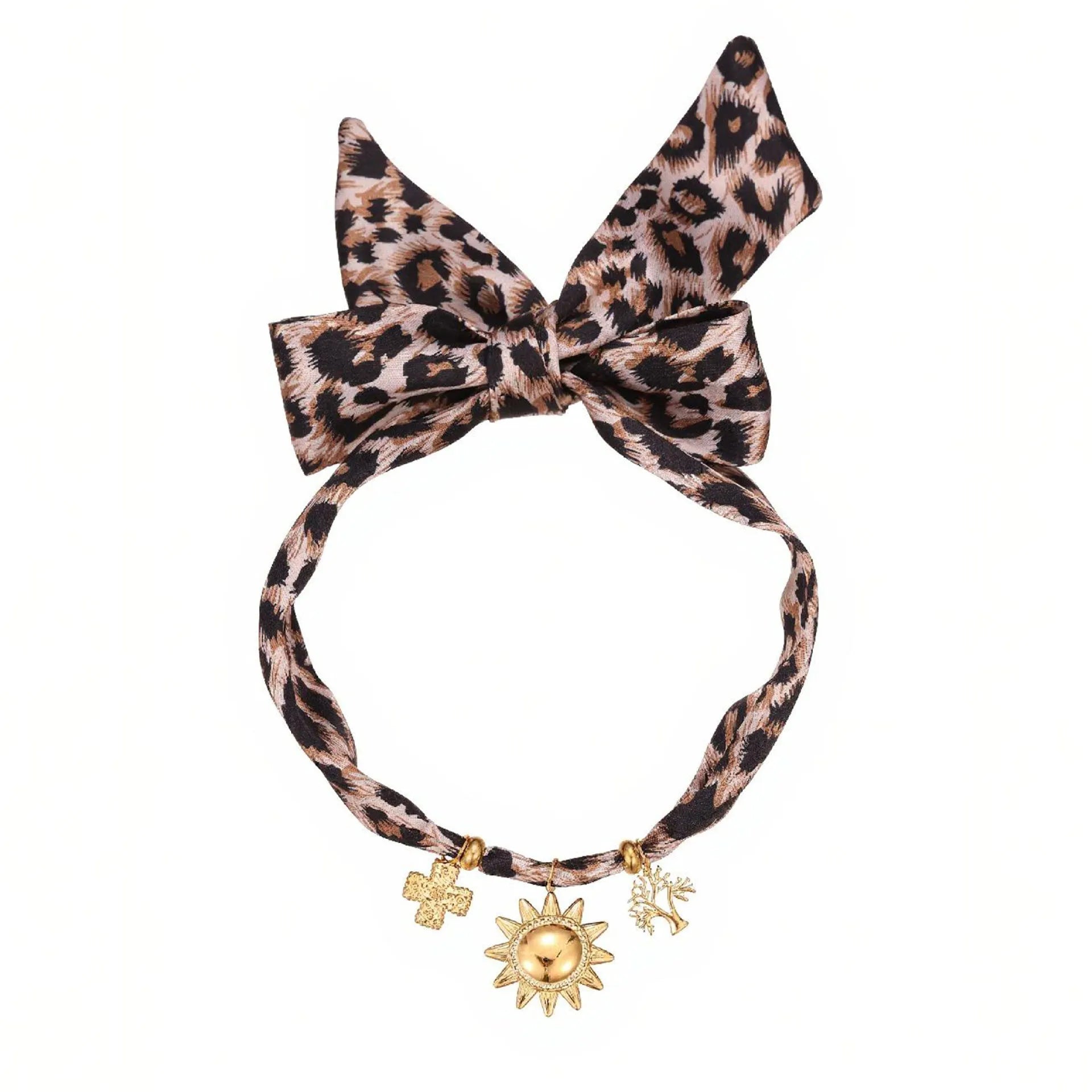 Women's 18K gold plated stainless steel necklace with geometric pendant and matching bracelet