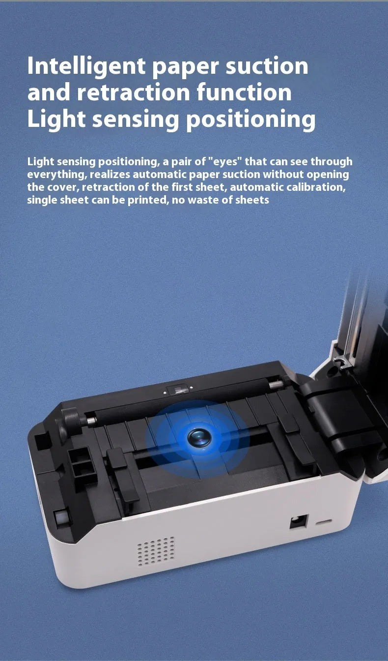 Thermal Express Single Electronic Surface Printer model TDL401H with compact dimensions