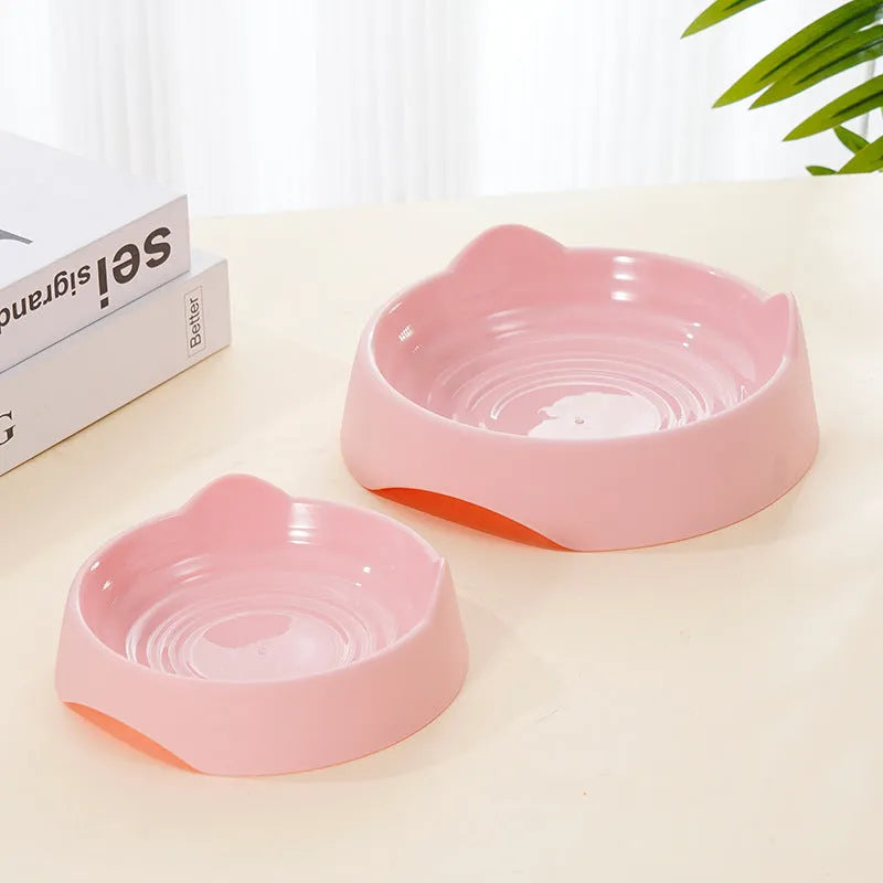Blue ceramic dog slow feeder bowl with raised cup maze design for large breed dogs.