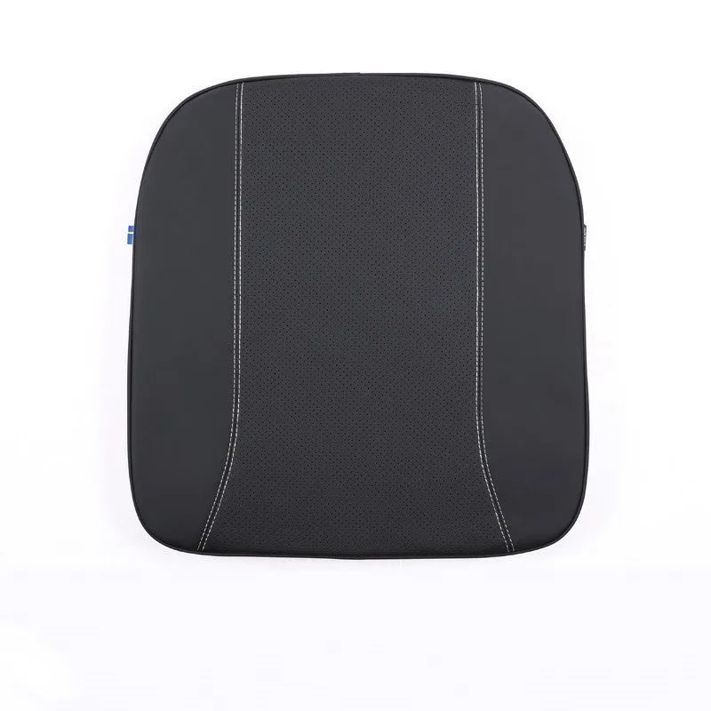Minimalist style car headrest neck pillow and lumbar support cushion set in brown colour option.