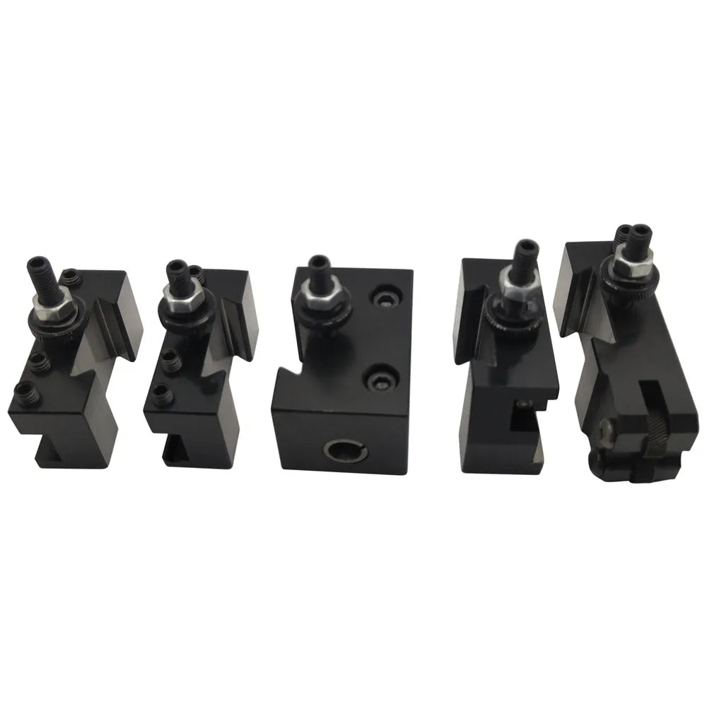 Machifit 250-000 hardened steel quick change tool post with holders for woodworking lathe