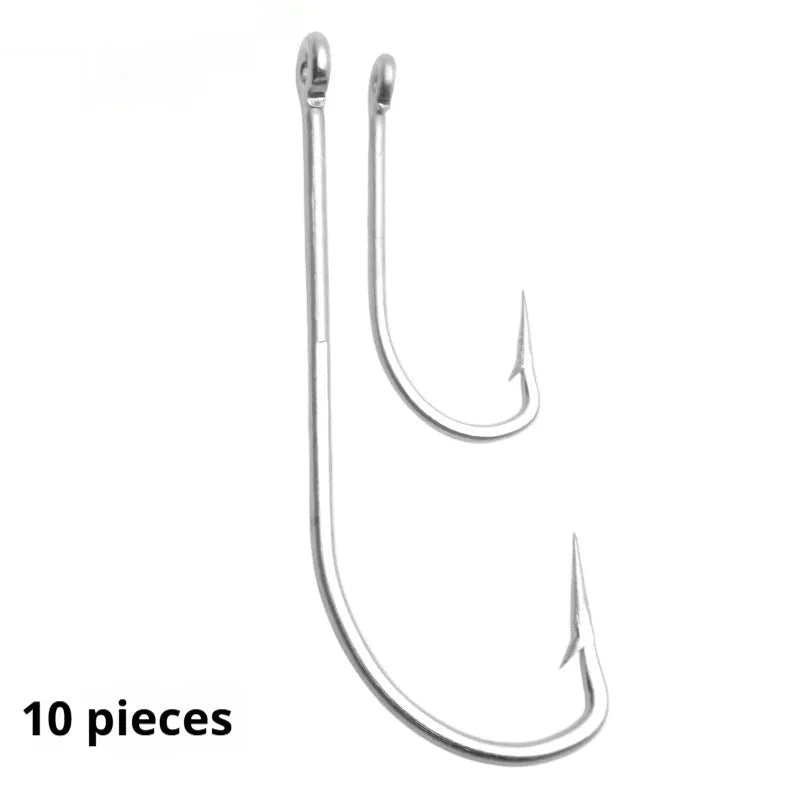 Alloy sea fishing hooks multi-style set for ocean boat fishing with weever snakehead seahorse specifications