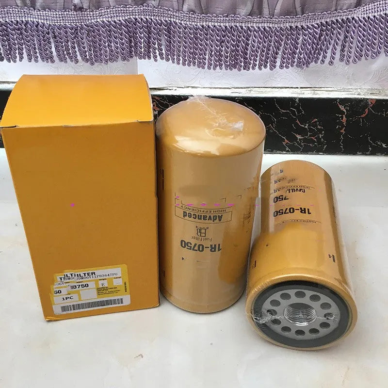 1R-0750 diesel fuel filter replacement element with filter paper construction