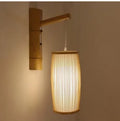 Bamboo plait ceiling pendant lamp with woven construction and E27 lamp holder for halls and staircases