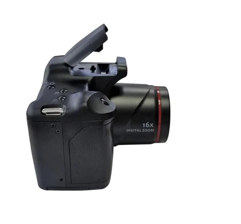 HD Telephoto Digital Camera Portable DV Recorder 5MP 120° wide angle 3.0 inch screen black car dashcam