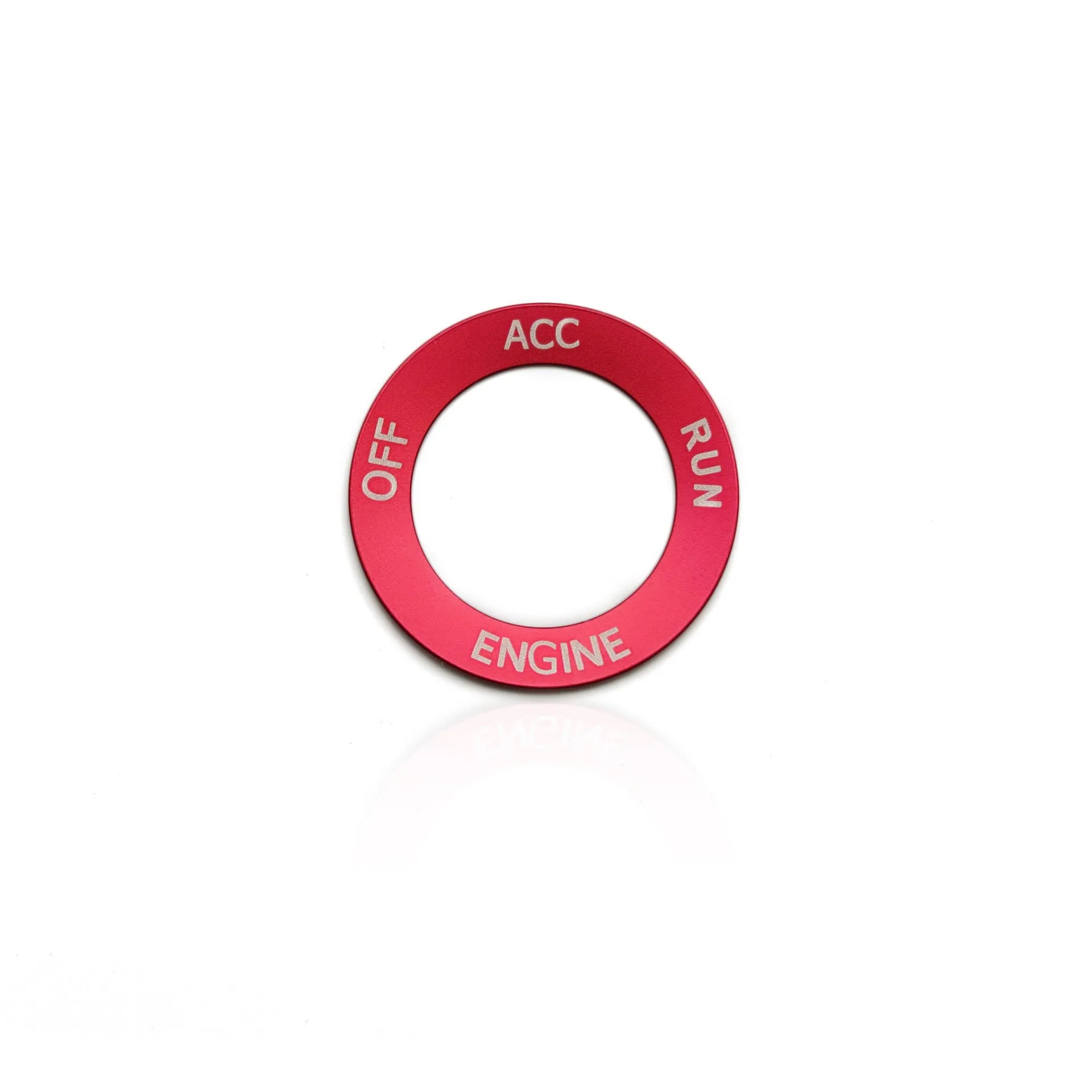 Aluminium alloy air conditioning knob decorative ring for Dodge Challenger and Grand Cherokee in selected colour.