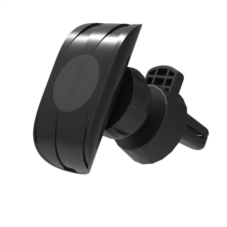 Glory Black car phone holder with adjustable clamp attached to a car air vent