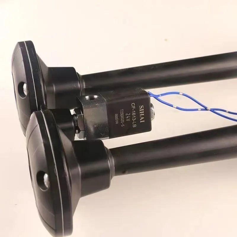 300DB super loud black dual trumpet air horn and compressor kit for 12V and 24V vehicles