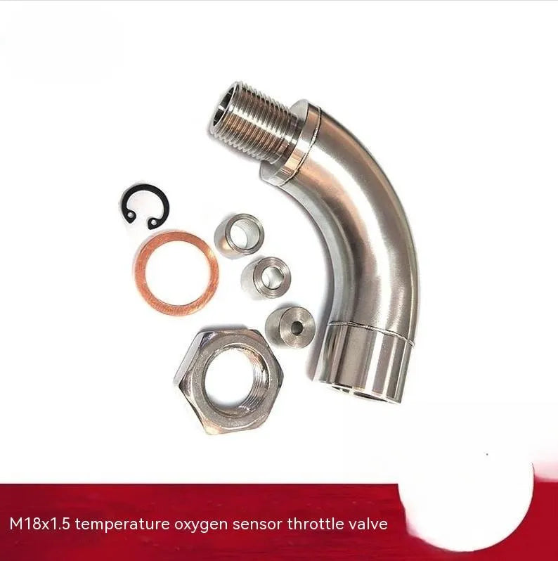 M18x1.5 threaded car temperature sensor adapter flow valve cross-over sub