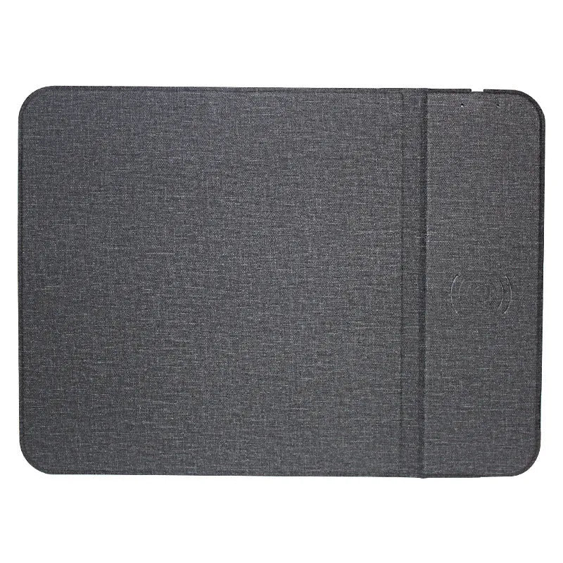 Foldable cloth wireless charging phone holder showing 10W fast charging capability
