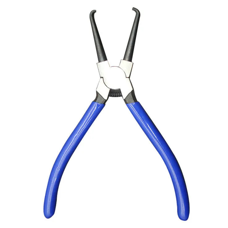 Caliper tubing pliers with special jaws for fuel pipe connector removal in two size options