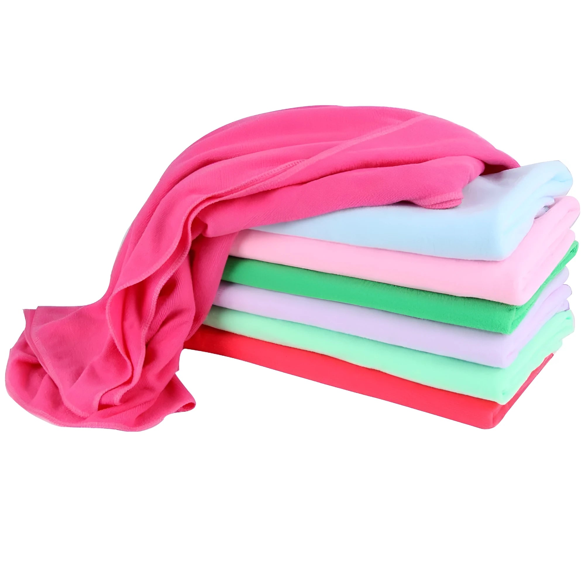 Absorbent microfiber bath towel 70x140cm in Dark Blue colour for daily bath use