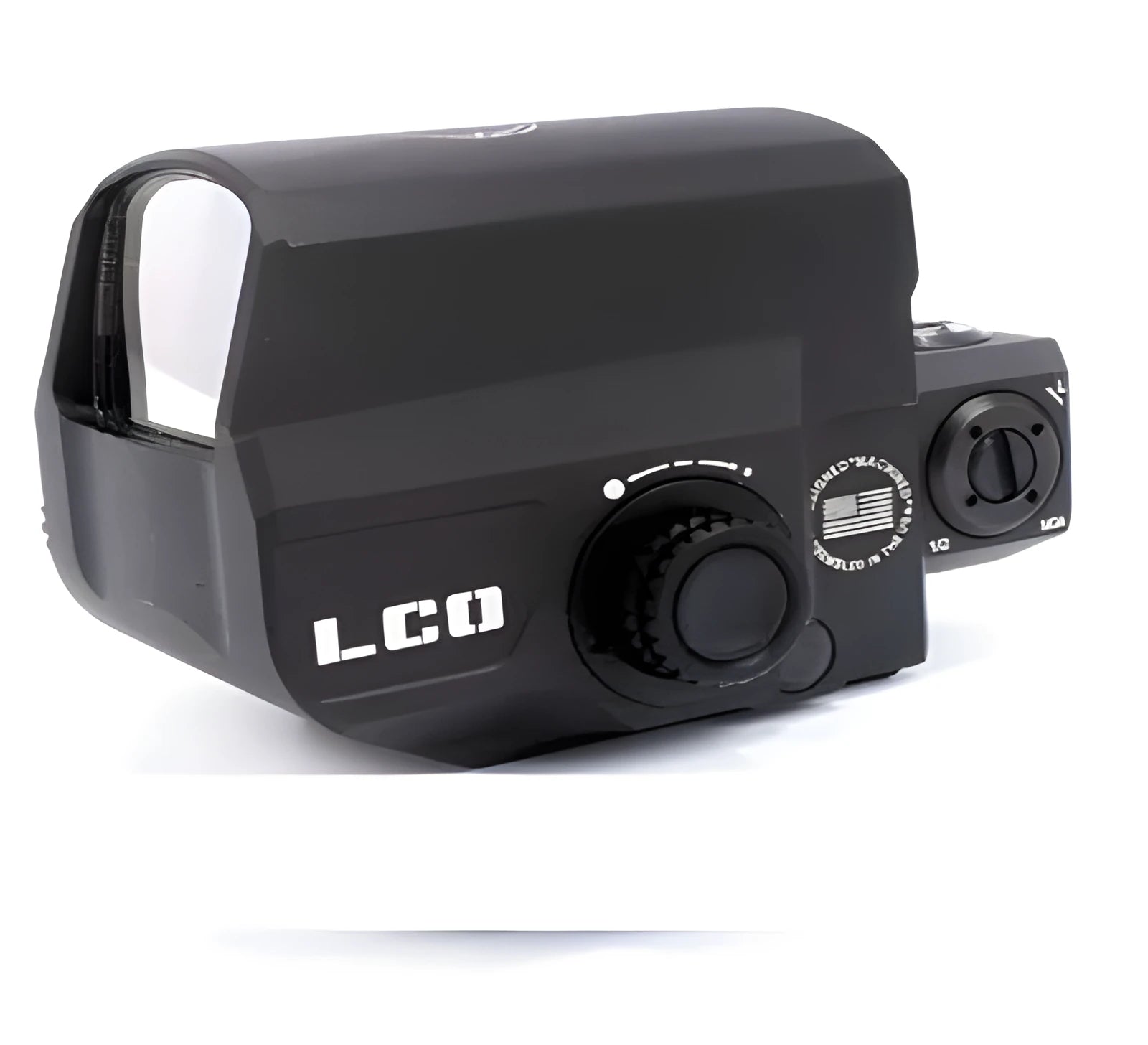 LCO tactical red dot reflex sight with 20mm Picatinny rail mount
