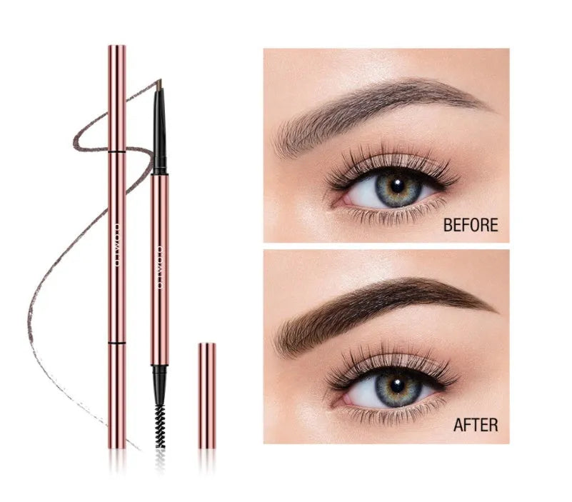 Square eyebrow makeup pencil in six colour options on a 0.7cm width.