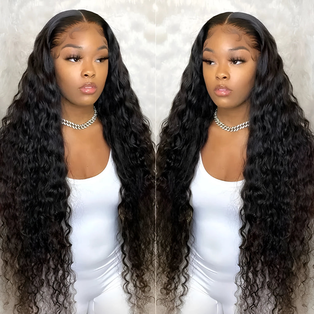 Exotic style real hair wig 14 inch 360 density hand-woven ladies wig