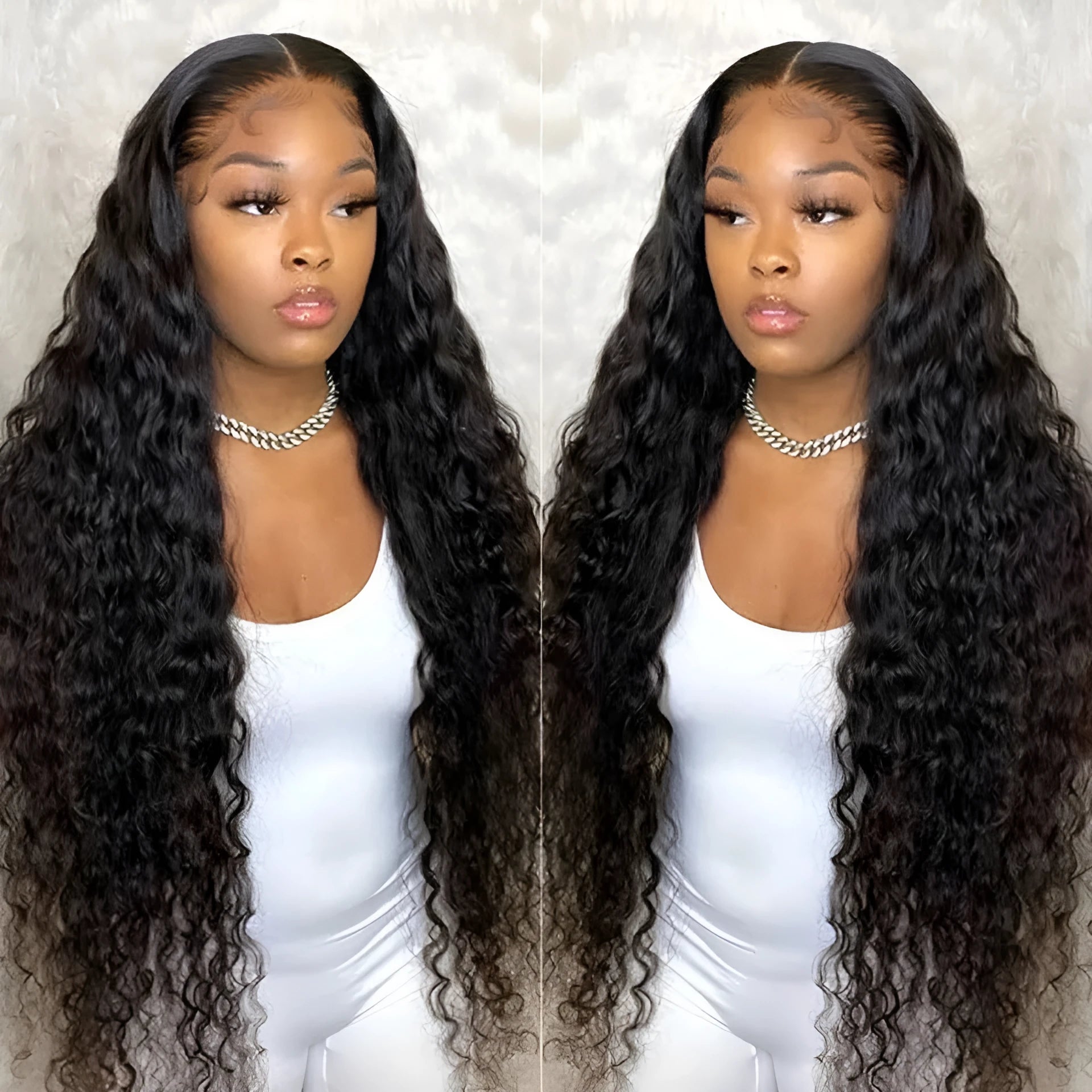Exotic style real hair wig 14 inch 360 density hand-woven ladies wig