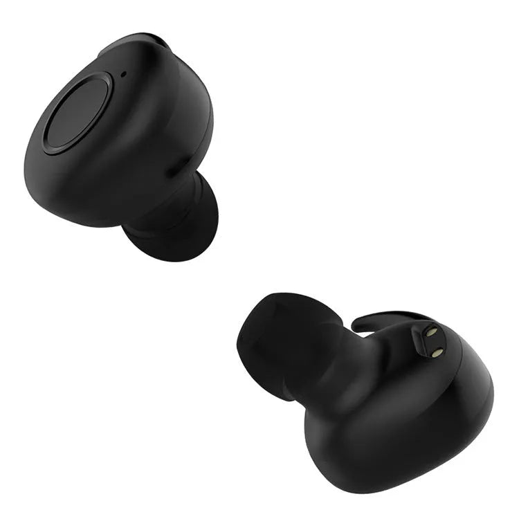 CSR Bluetooth wireless sports earbuds in black, green, red, and white colours showing in-ear TWS design