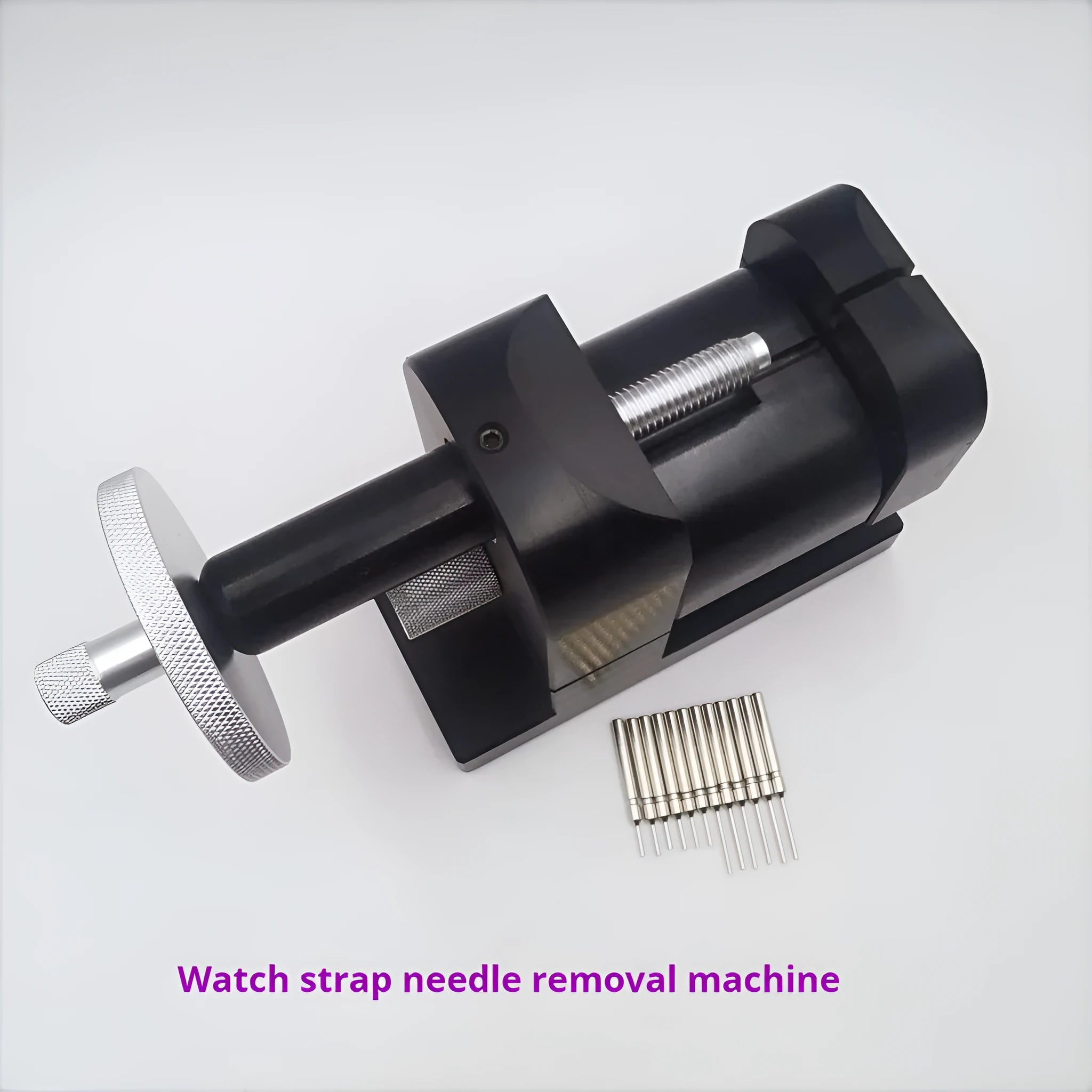 Watch strap removal tool set with 12 alloy steel pieces for professional watch repair