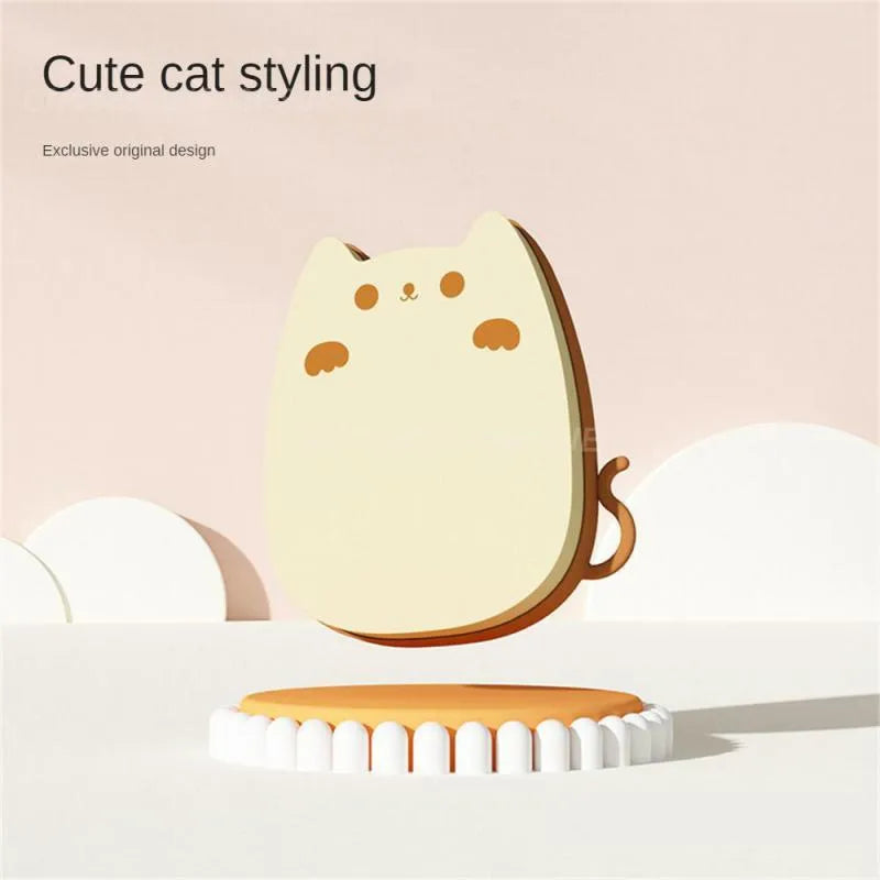 Blue silicone pet grooming comb with dual texture bristles for cat and dog hair removal