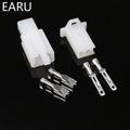 Motorcycle connector butt male and female plug socket 2.8mm with multiple pole options for automotive wiring