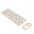 Wireless keyboard and mouse set in choice of colours with 96-key keyboard and adjustable DPI mouse