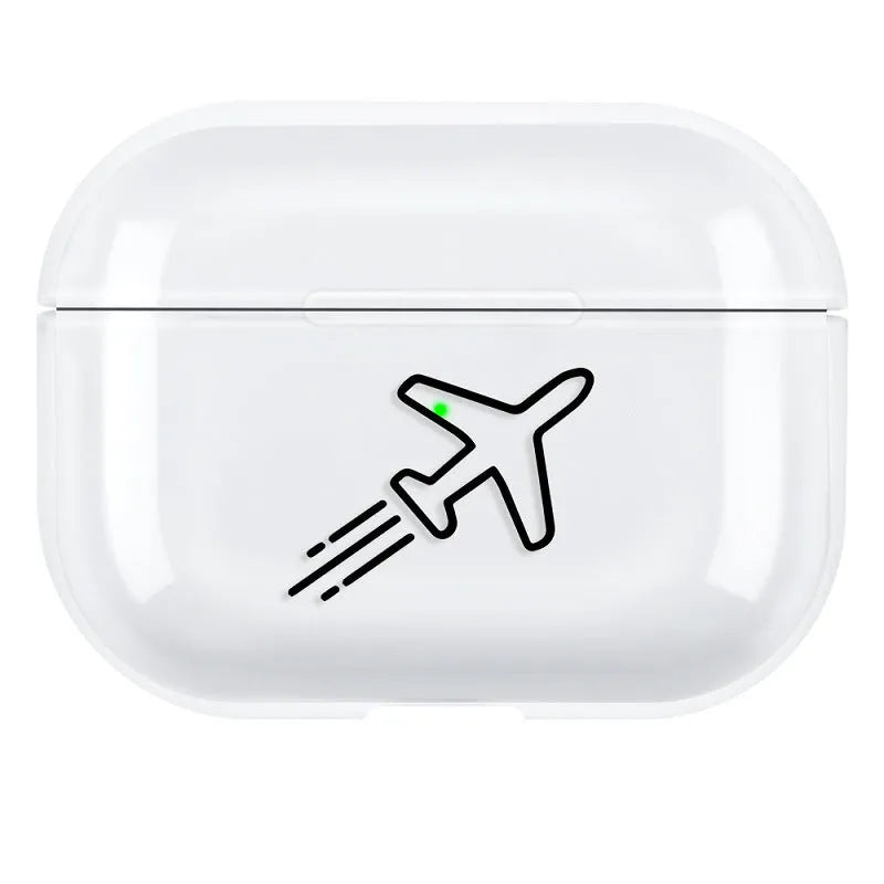 AirPods Pro 3 protective shell in solid colour polycarbonate back cover style