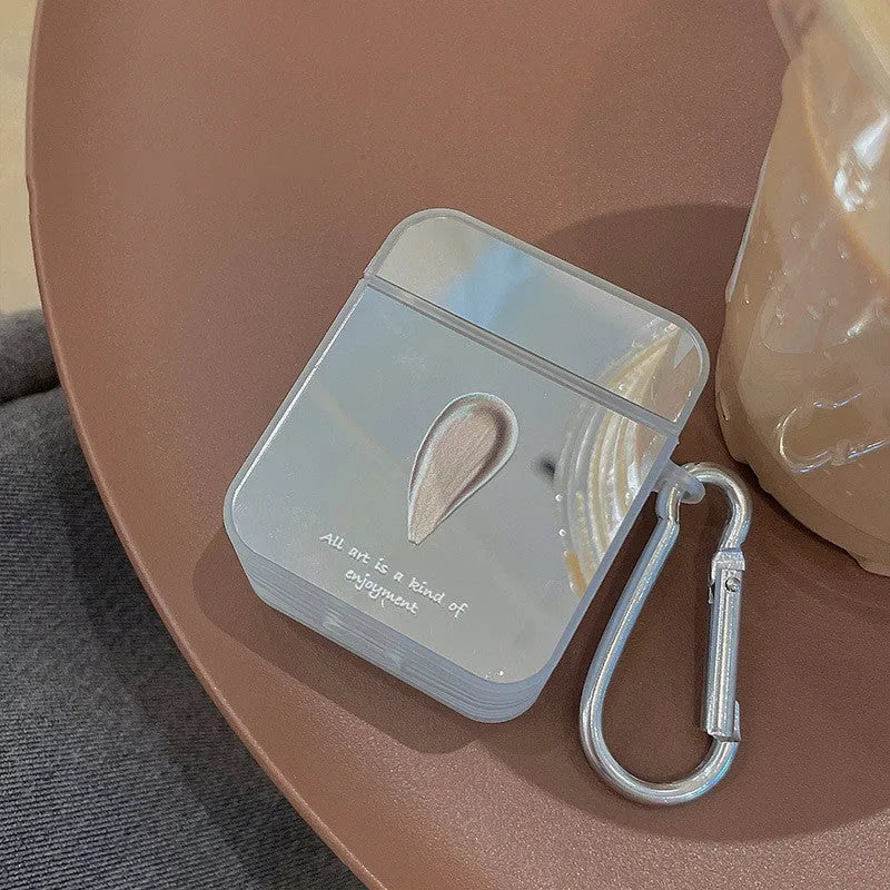 Silicone protective sleeve for AirPods charging case in Planet Mirror colour